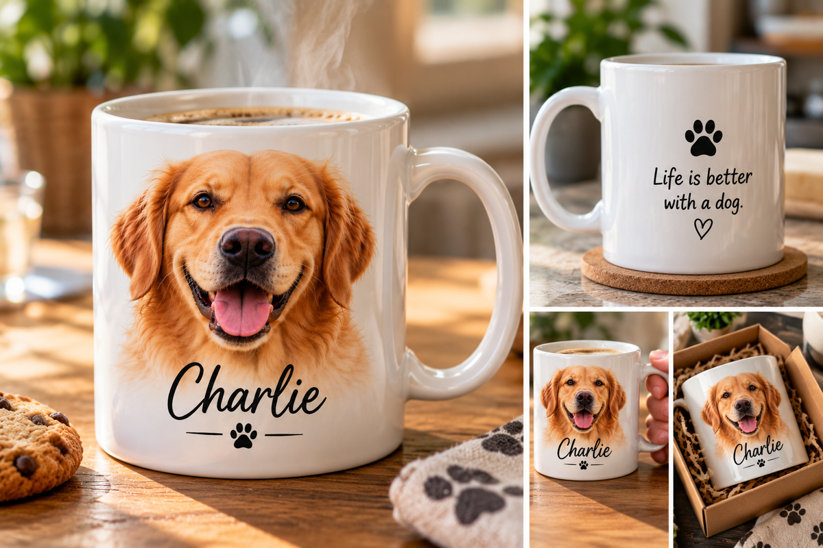 Printify Mug 11oz Personalized Mug ☕🐶 Personalized Mug ☕🐶
