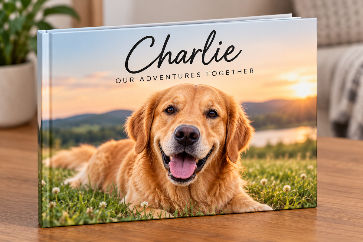 Printify Paper products Hardcover Photo Book Hardcover Photo Book