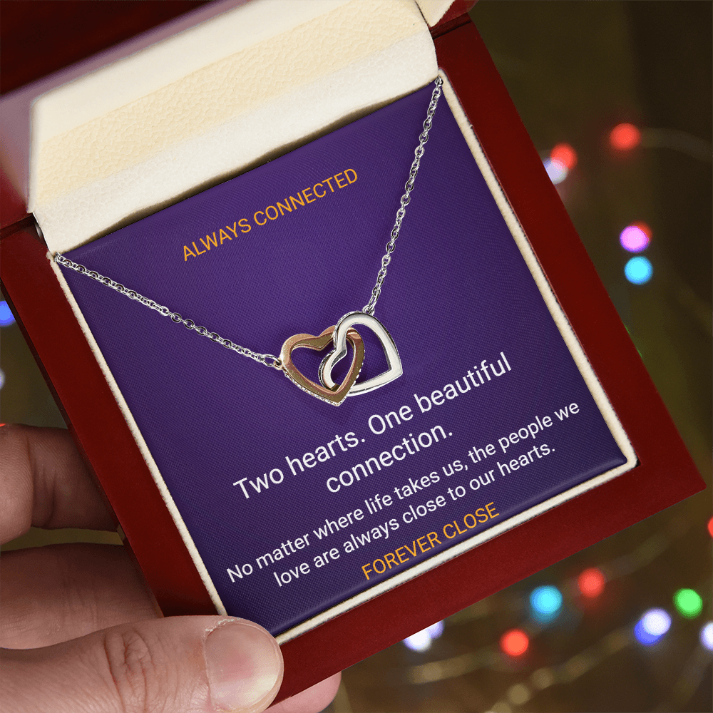 ShineOn Fulfillment Jewelry Always Connected – Interlocking Hearts Necklace Always Connected – Interlocking Hearts Necklace