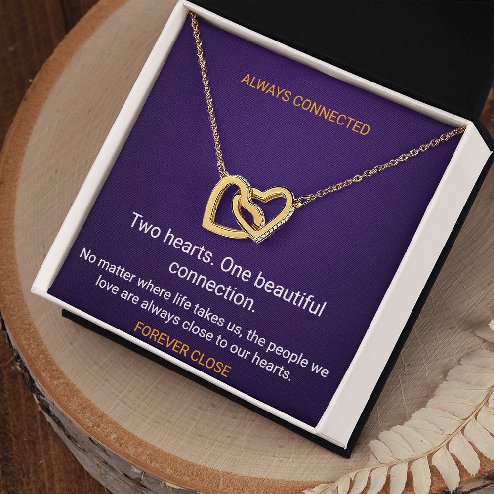 ShineOn Fulfillment Jewelry Always Connected – Interlocking Hearts Necklace Always Connected – Interlocking Hearts Necklace