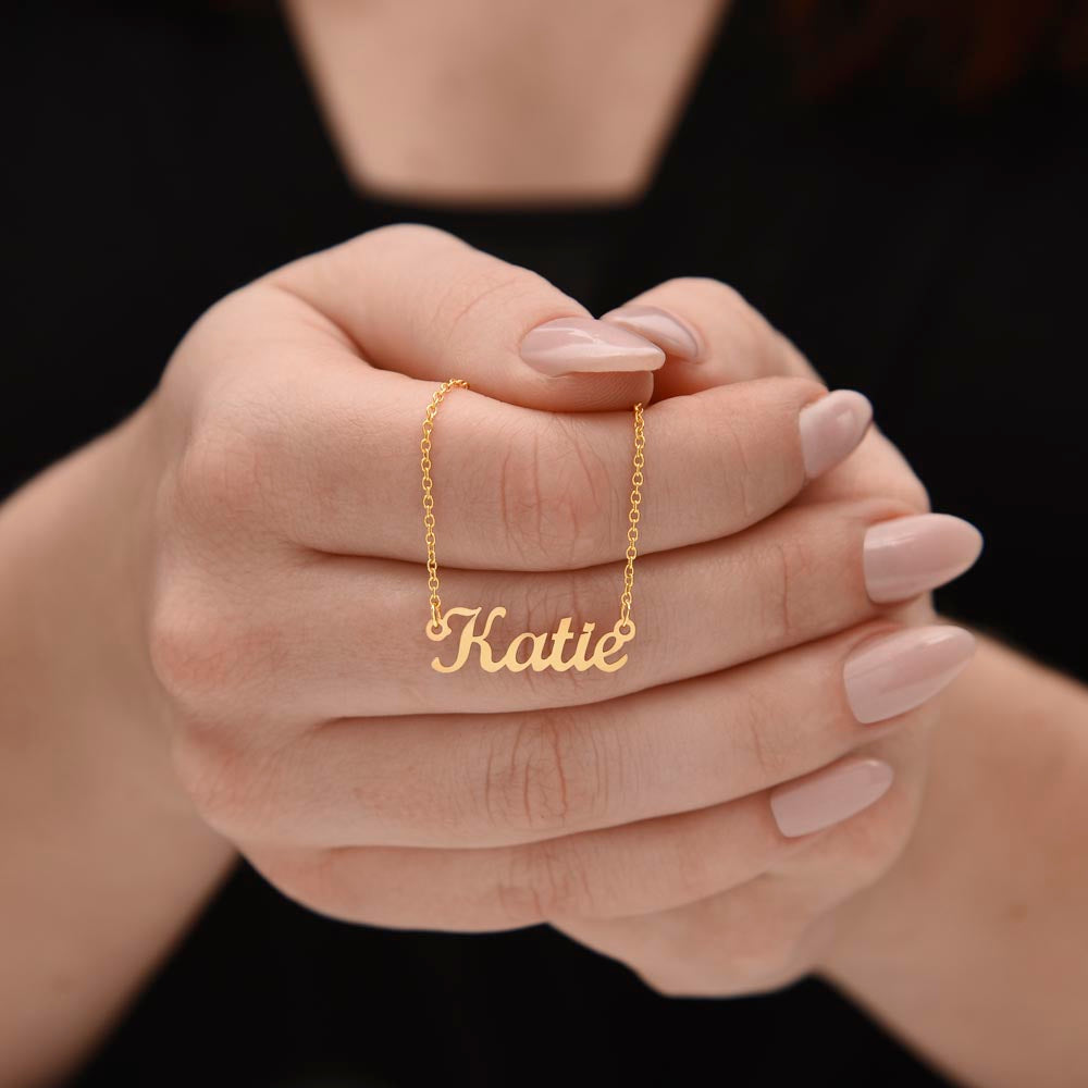 ShineOn Fulfillment Jewelry Custom Name Necklace Custom Name Necklace