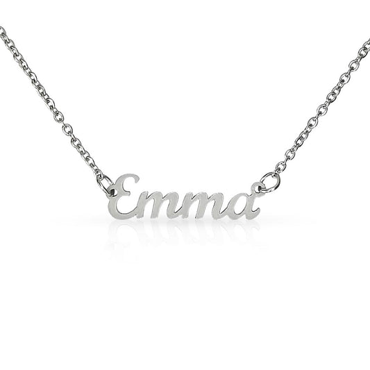 ShineOn Fulfillment Jewelry Custom Name Necklace Custom Name Necklace